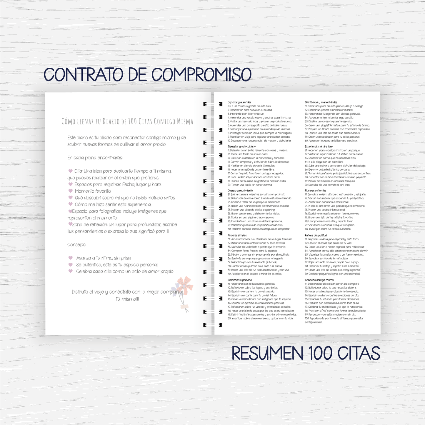 100 Citas Conmigo Misma