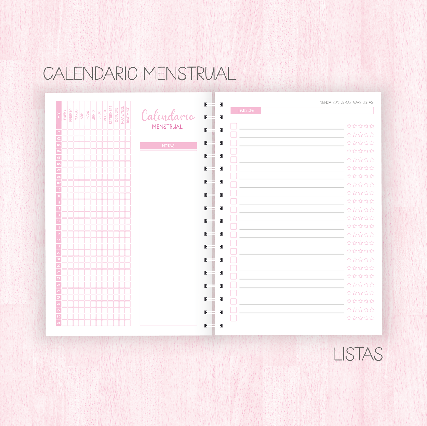 Agenda 2024 - Semanal por bloques