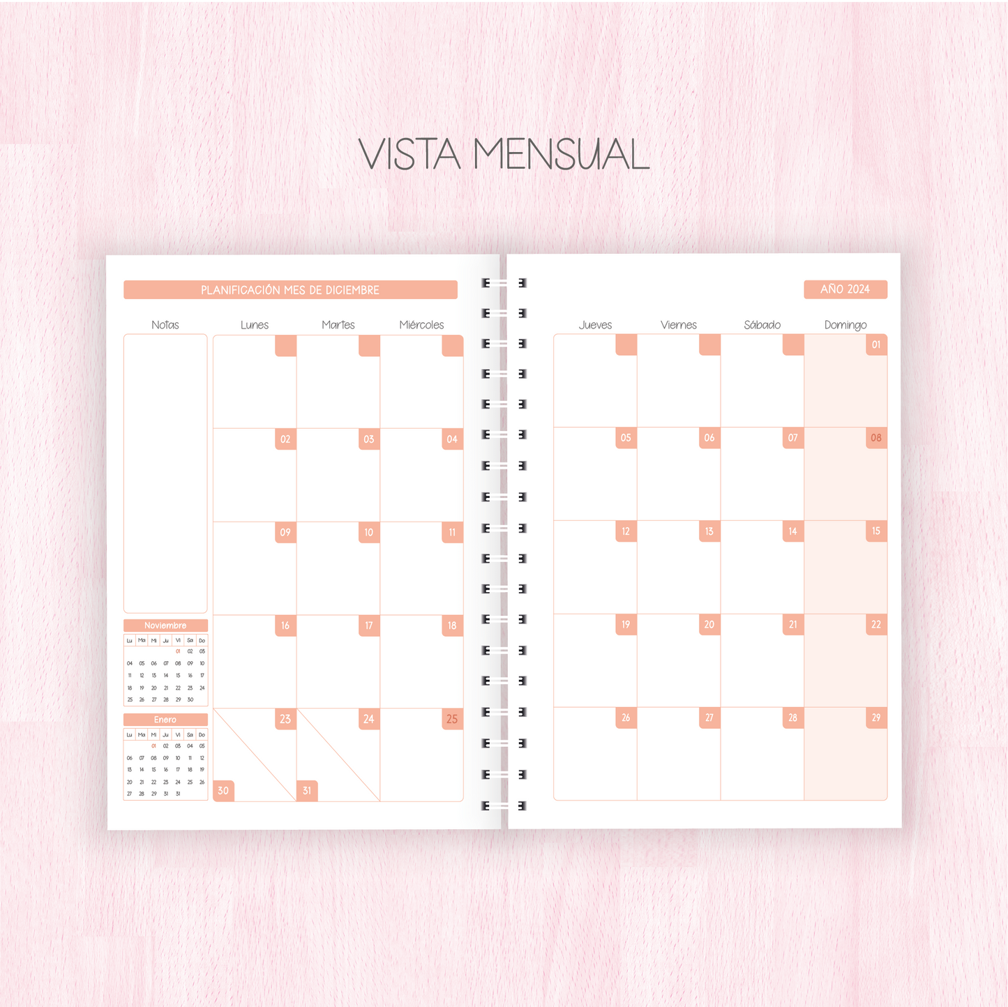 Agenda 2024 - Semanal Vertical