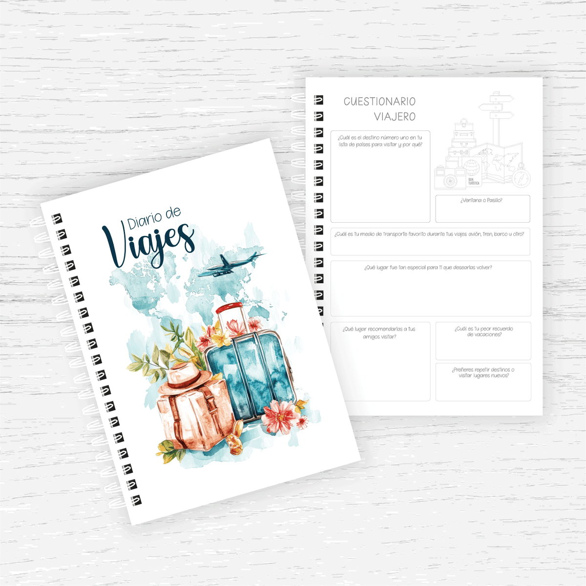 Diario de Viajes – PlaniLu Papelería