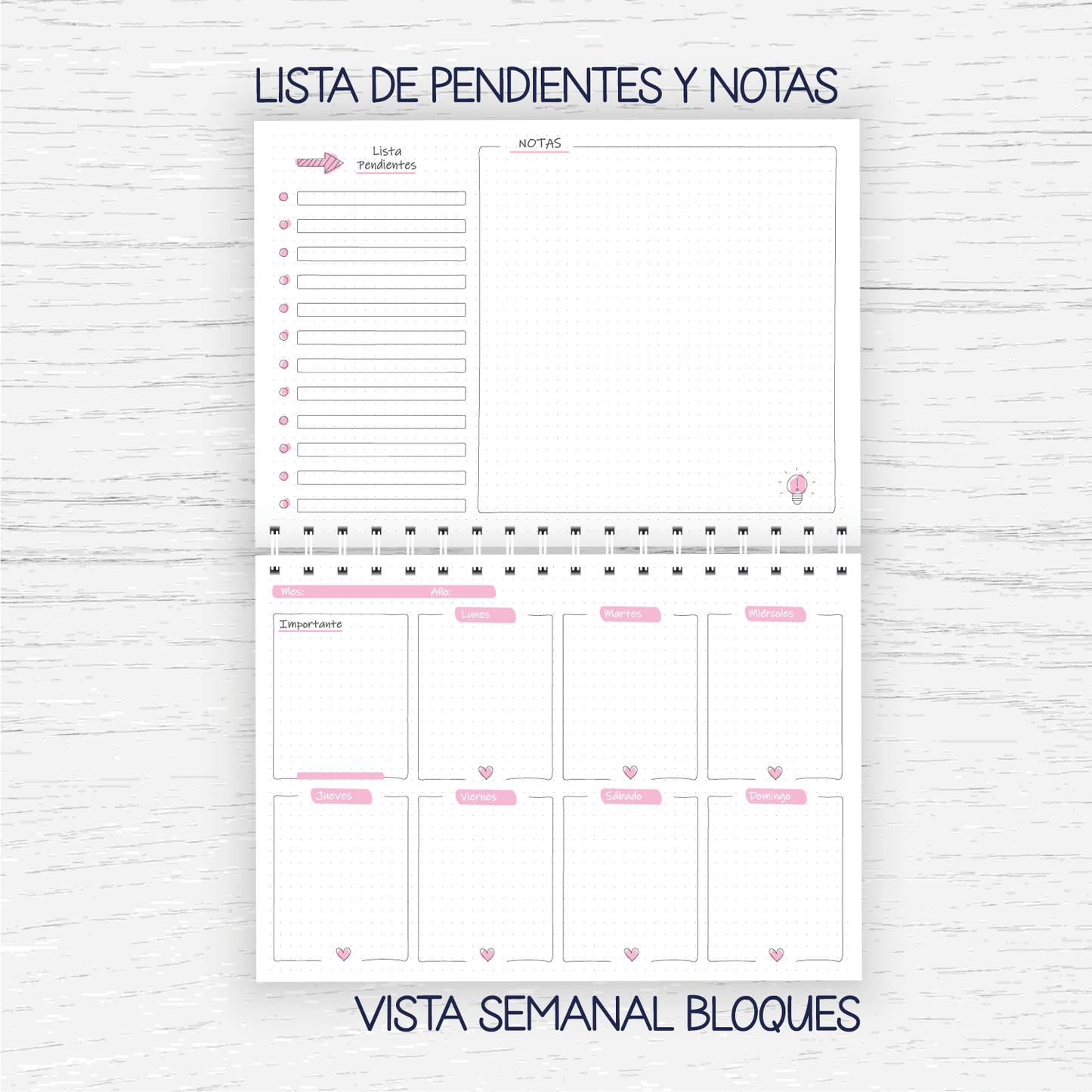 Planificador Vista Semanal