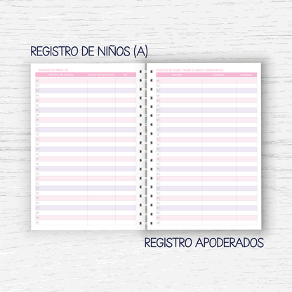 Planner Educadora de Párvulos
