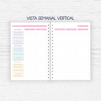 Planner Educadora de Párvulos