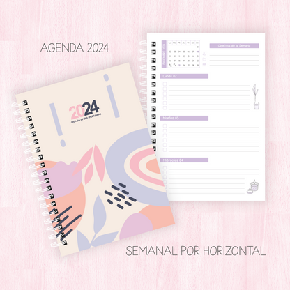 Agenda 2024 - Semanal Horizontal