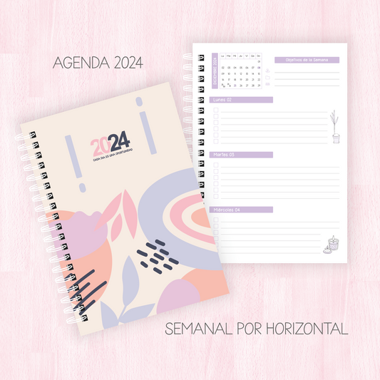 Agenda 2024 - Semanal Horizontal